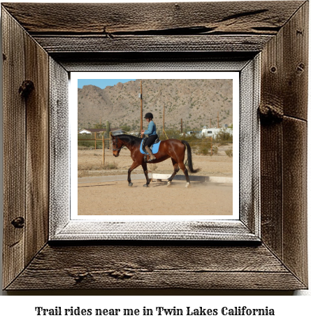 trail rides near me in Twin Lakes, California